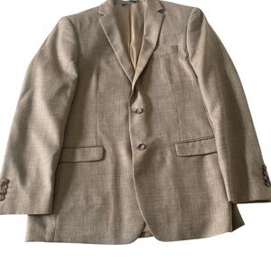 Ralph Ralph Lauren Made Expressly for Dillards Brown Silk Wool Men's Size 42L